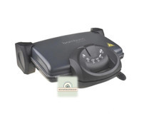 Bambum Gustava Compact 6 Dilim Granit Çıkarılabilir Plaka 1800 W Izgara Gri Tost Makinesi