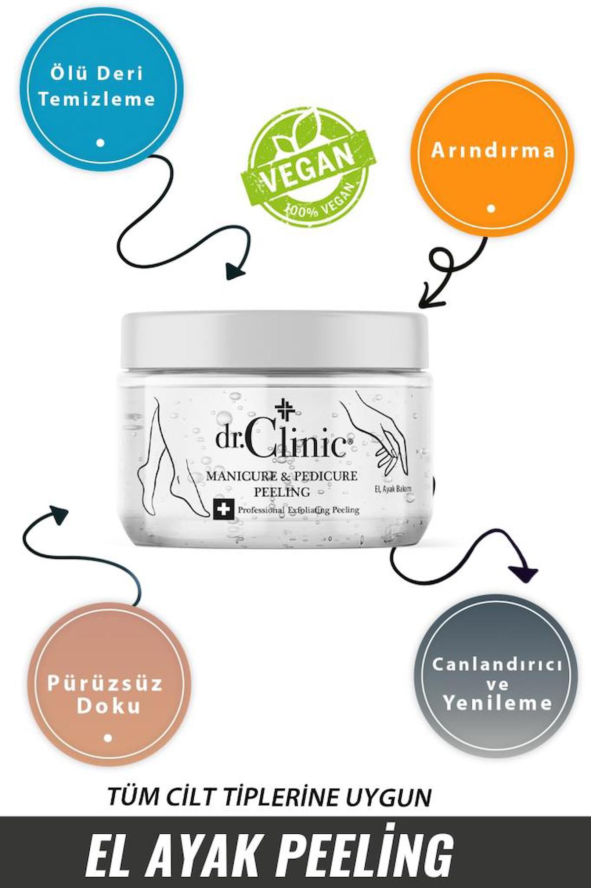 Dr. Clinic Peeling Ayak Kremi 300 ml
