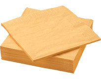 IKEA Fantastısk Peçete, SARI, 40X40 Cm, 50 Adet