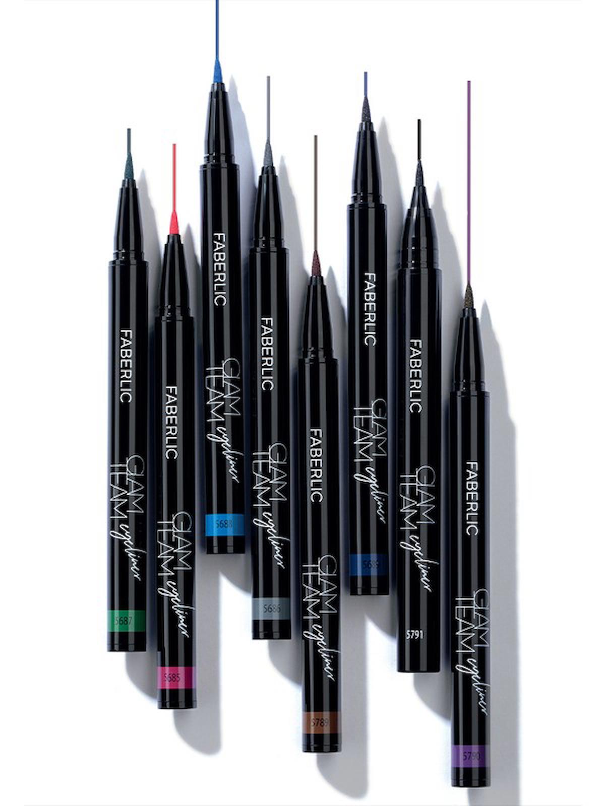 Faberlic Glam Team Parlak Mor Kalıcı Kalem Eyeliner