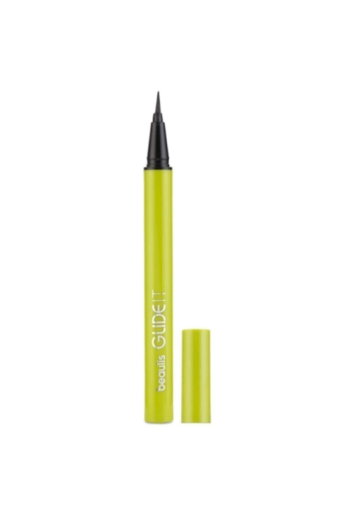 Beaulis Glide It Suya Dayanıklı Mat 100 Siyah Kalıcı Likit Eyeliner