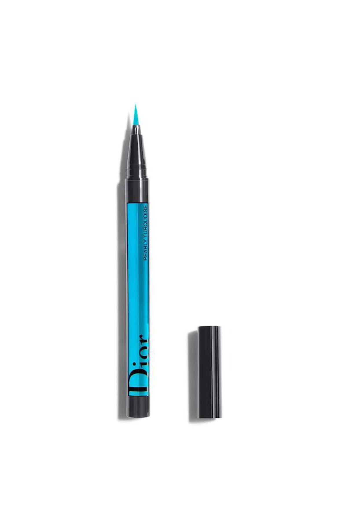 Christian Dior Diorshow On Stage Liner Suya Dayanıklı Mat 351 Turkuaz Kalıcı Likit Eyeliner