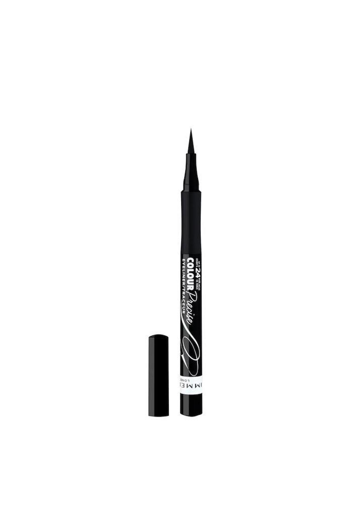 Rimmel London Suya Dayanıklı Saten 001 Siyah Kalıcı Kalem Eyeliner