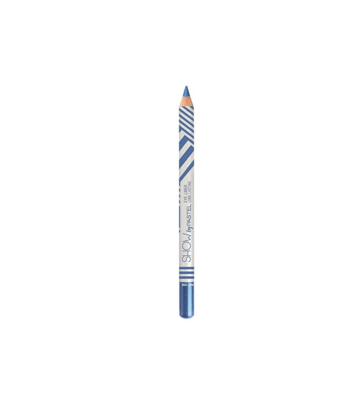 Pastel No:103 Asansörsüz Metalik Mavi Göz Kalemi