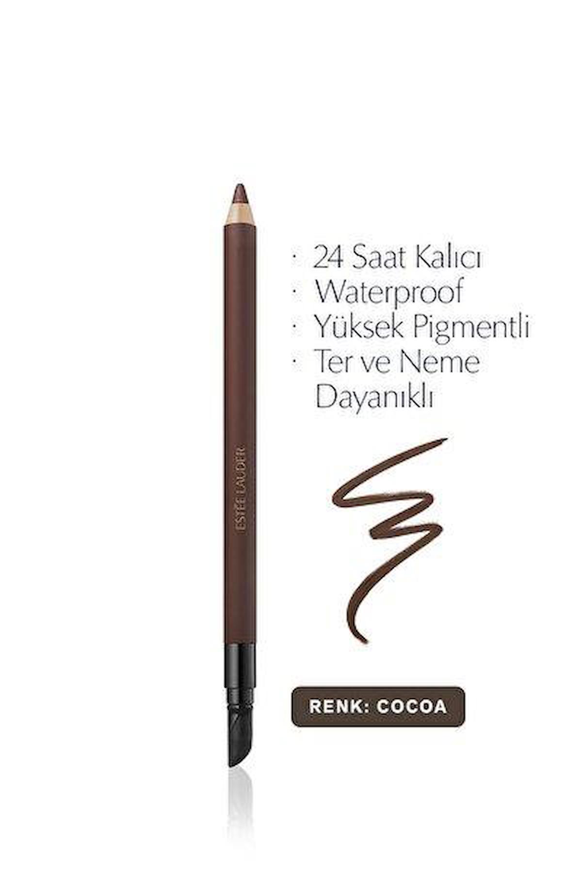 Estee Lauder Metalik Akmayan Siyah Göz Kalemi