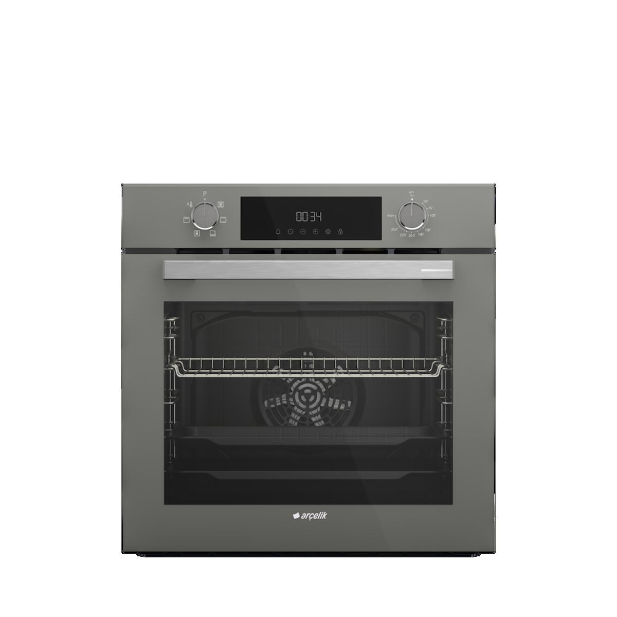 Arçelik AFC 330 G 72 lt A Enerji Sınıfı Ankastre Fırın Gri