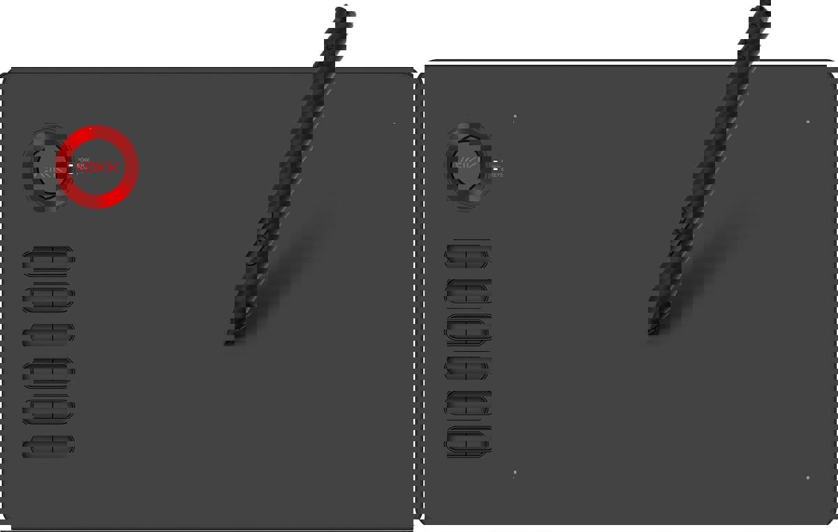 Veikk A15 Kablosuz Kalemli 6 inç Grafik Tablet Kırmızı