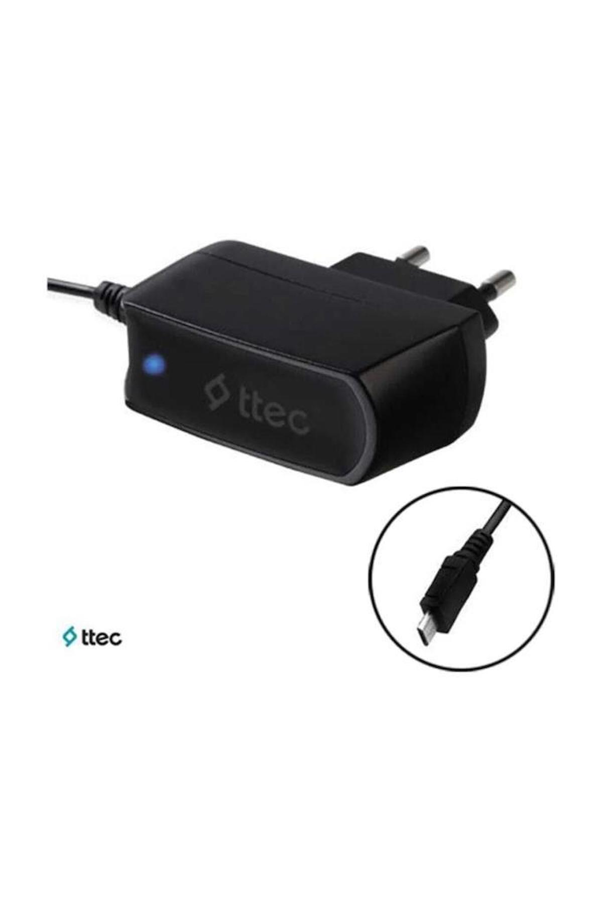Ttec 2SCF7501 Universal Micro USB Kablolu Hızlı Şarj Aleti Siyah