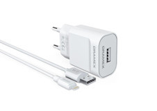 Dramex D21l iPhone Lightning Kablolu 2.1 Amper Hızlı Şarj Aleti Beyaz