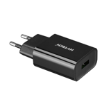 Hytech HY-XE26T Universal Type-C Kablolu Hızlı Şarj Aleti Siyah