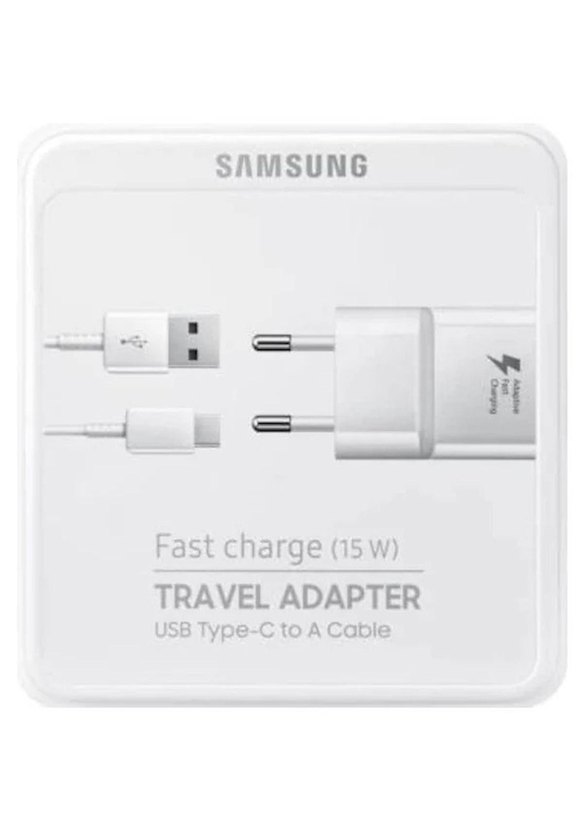 Samsung EP-TA20EBE Samsung Type-C Kablolu Hızlı Şarj Aleti Siyah