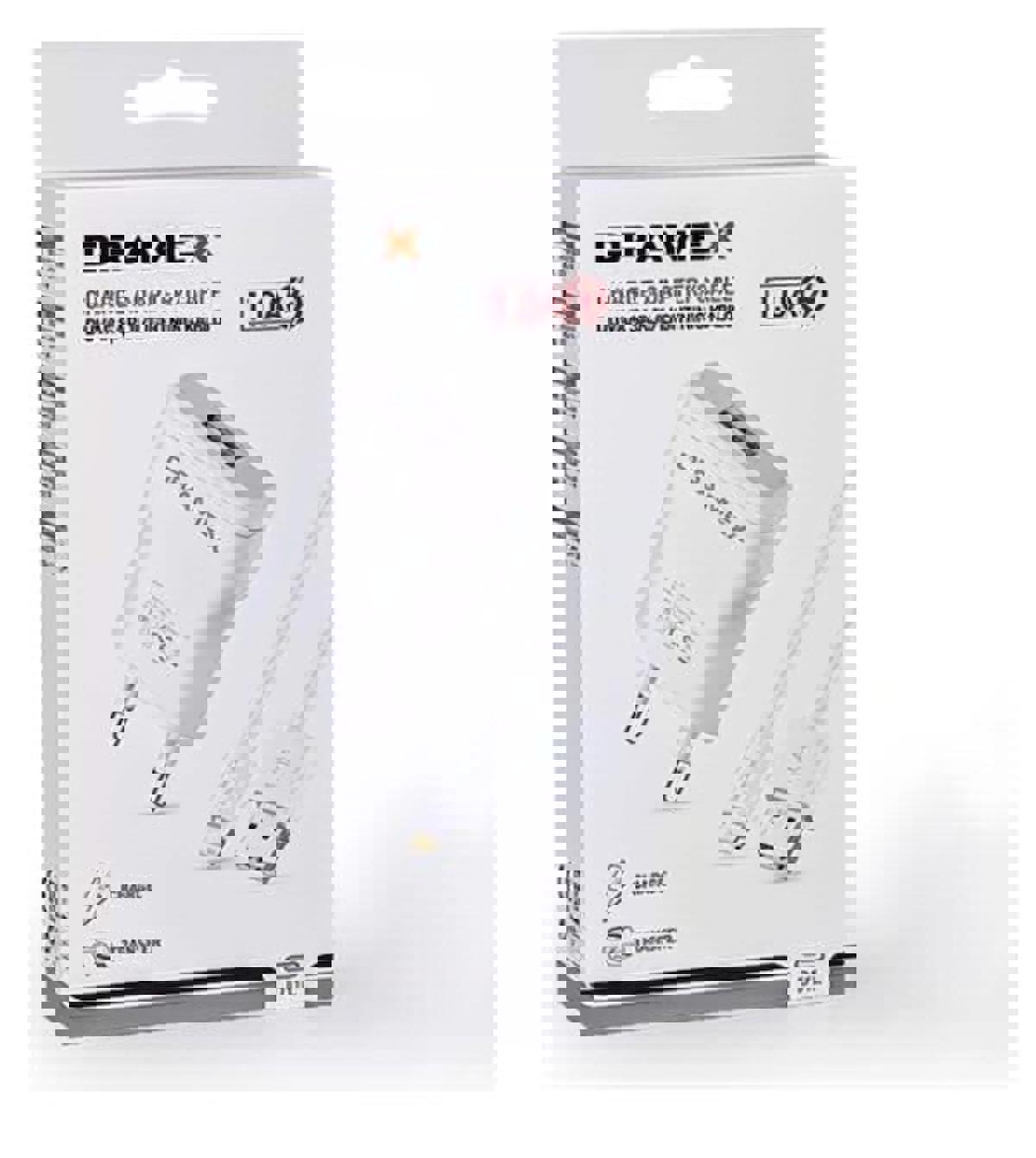 Dramex D11l iPhone Lightning Kablolu Hızlı Şarj Aleti Beyaz
