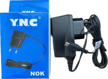 Y.N.C NOK Universal Micro USB Kablolu Şarj Aleti Siyah