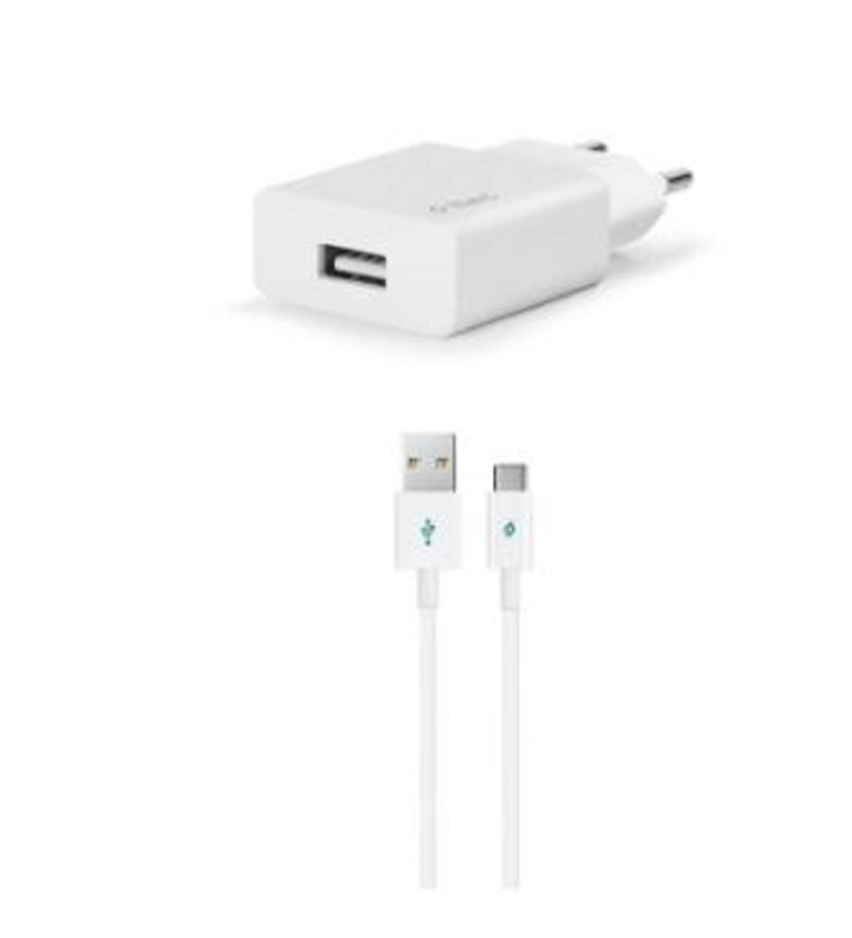 Smartcharger 2scs20cb Universal Type-C Kablolu 2.1 Amper Hızlı Şarj Aleti Beyaz