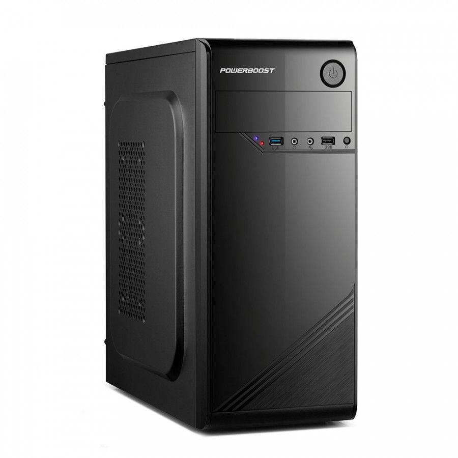 Power Boost Powerboost VK-1621 1 Fanlı Siyah Dikey Kullanım ATX Bilgisayar Kasası
