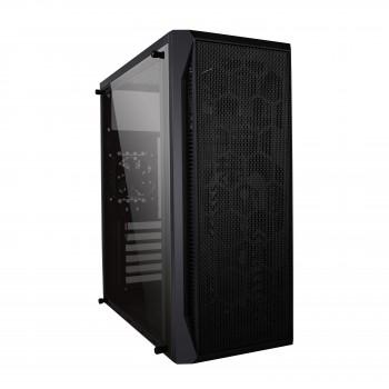 Hiper Zoe RGB Mesh 4 Fanlı Siyah Dikey Kullanım ATX Bilgisayar Kasası