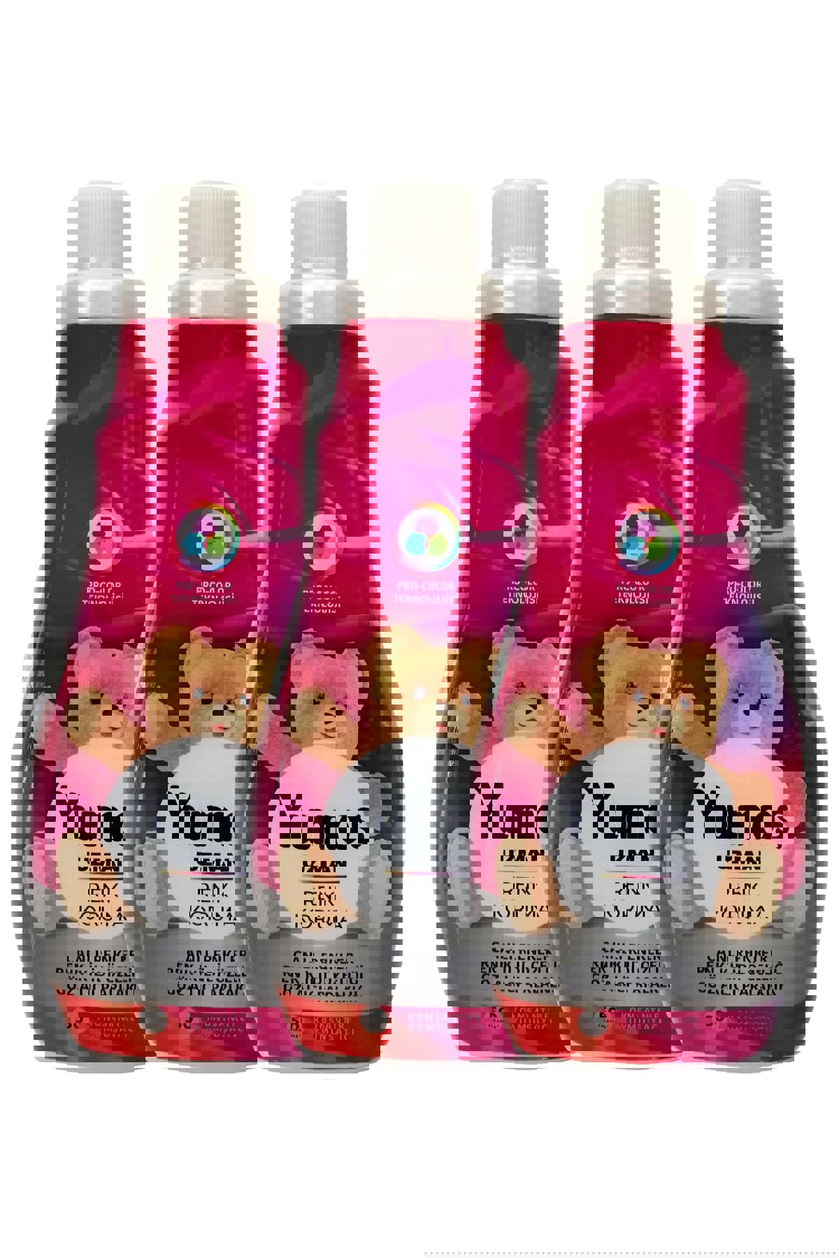Yumoş Uzman Bakım Renk Koruma Konsantre 50 Yıkama Yumuşatıcı 3 x 1.2 lt