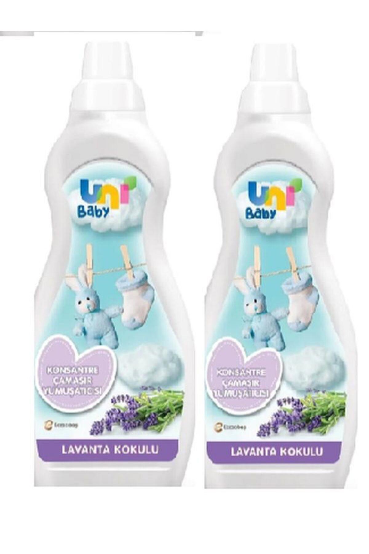Uni Baby Konsantre Lavanta 50 Yıkama Yumuşatıcı 2 x 1.2 lt