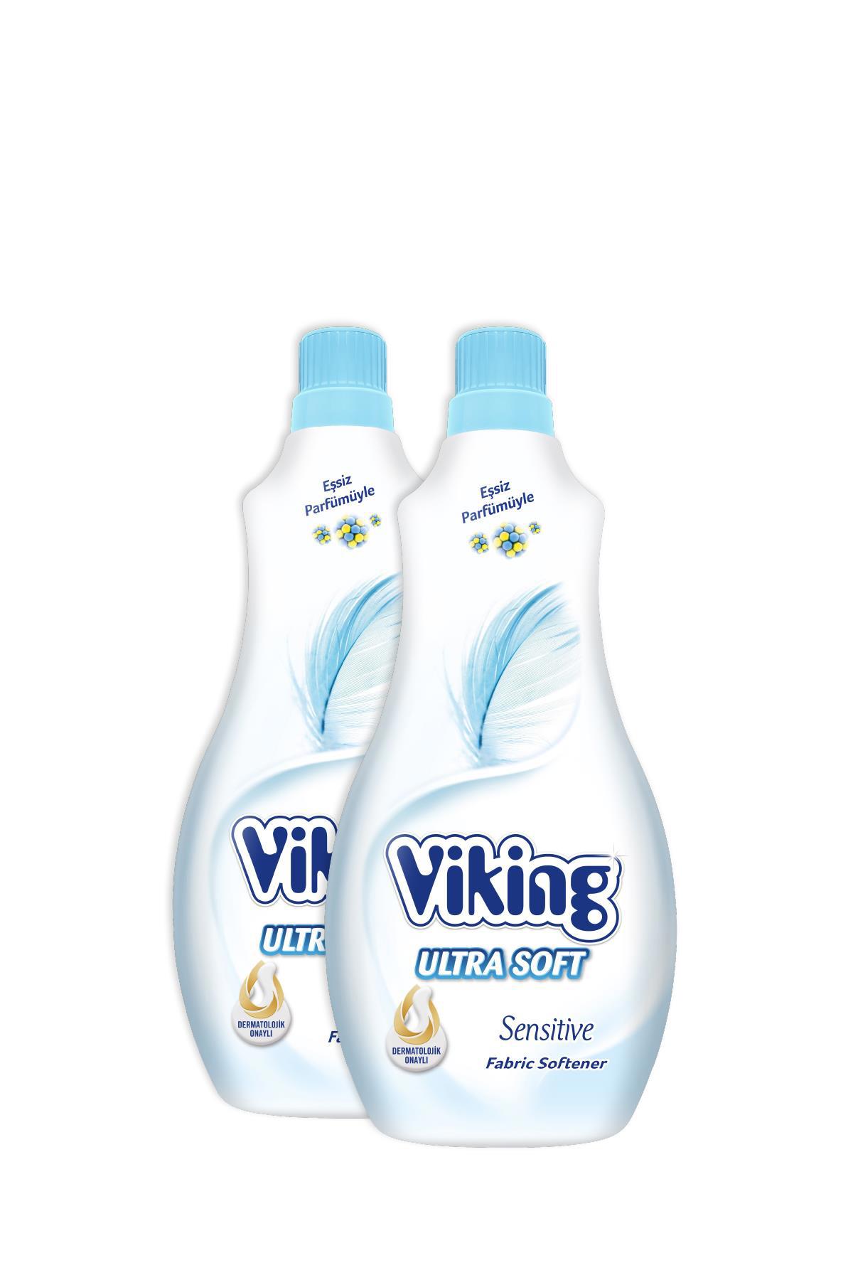 Viking Ultra Soft Sensitive Konsantre 60 Yıkama Yumuşatıcı 2 x 1.4 lt