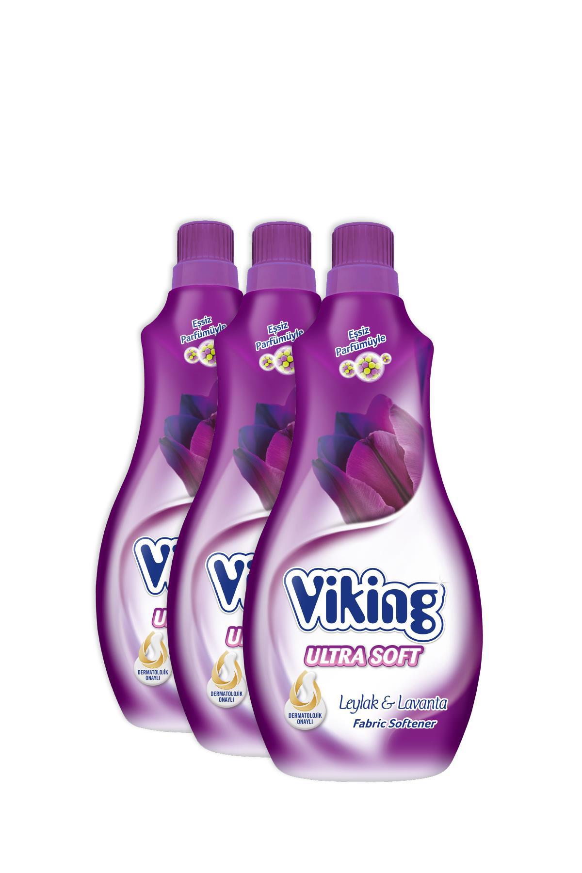 Viking Ultra Soft Konsantre Lavanta - Leylak 60 Yıkama Yumuşatıcı 3 x 1.44 lt