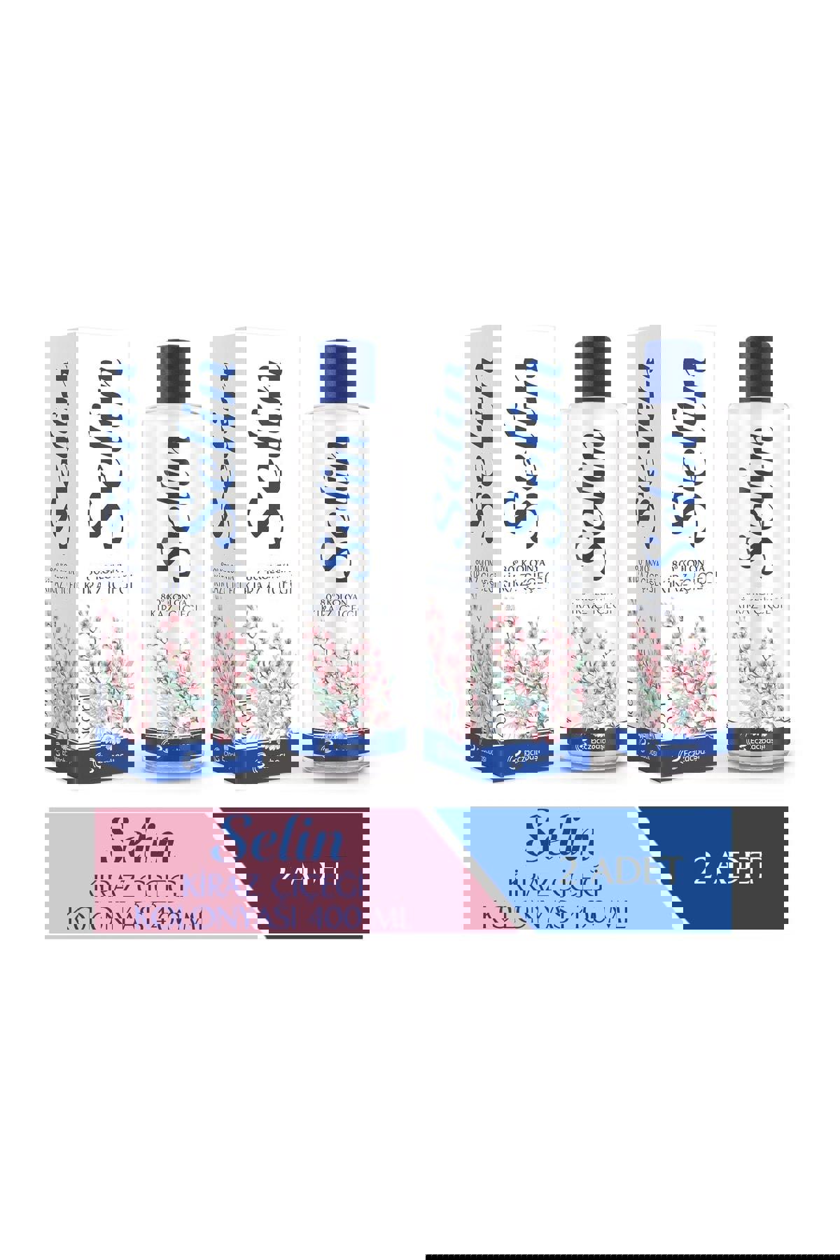 Selin Japon Kiraz Çiçeği Kolonya 400 ml 2'li
