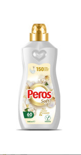 Peros Soft Konsantre İnci Çiçeği - Kaşmir 60 Yıkama Yumuşatıcı 1.44 lt