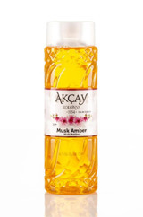Akçay Amber Cam Şişe Kolonya 400 ml