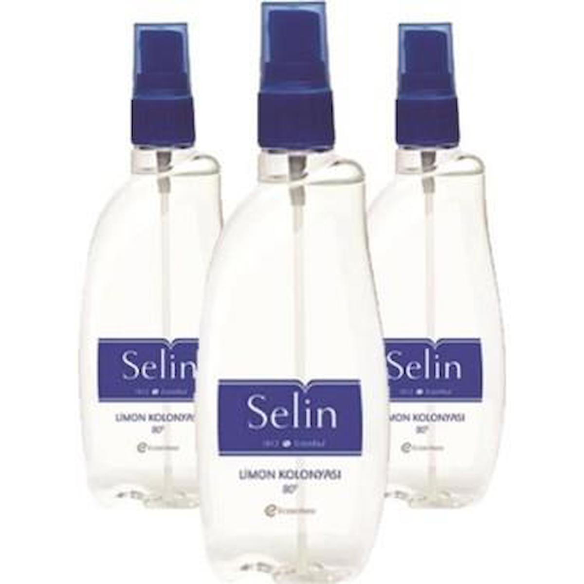 Selin Limon Sprey Kolonya 150 ml 3'lü