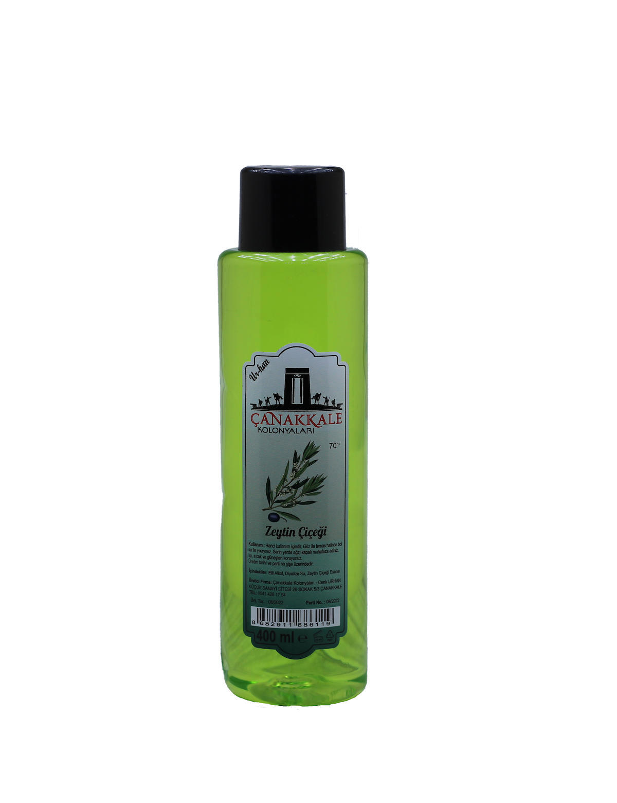 Çanakkale Kolonyaları Zeytin Çiçeği Kolonya 400 ml
