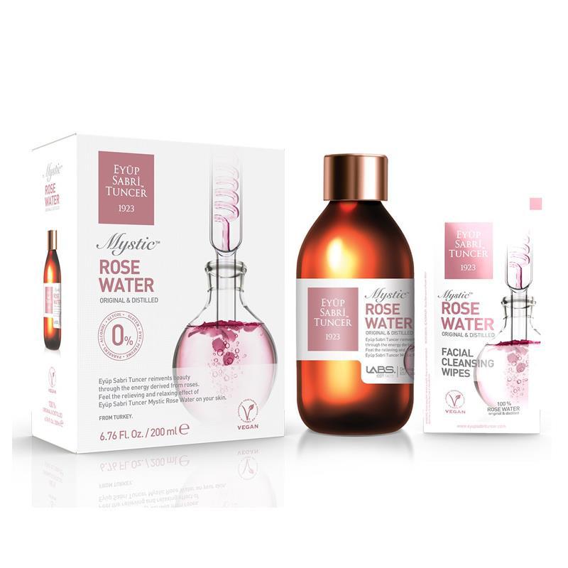 Eyüp Sabri Tuncer Gül Cam Şişe Kolonya 200 ml
