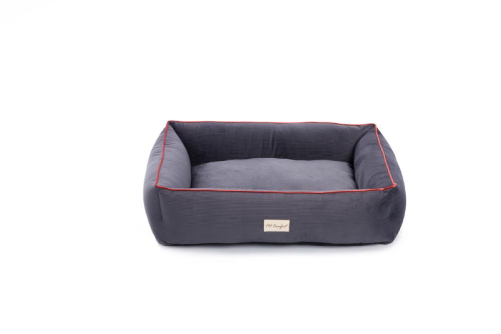Pet Comfort Golf Vita 01 Orta Irk İç Mekan Köpek Yatağı Gri