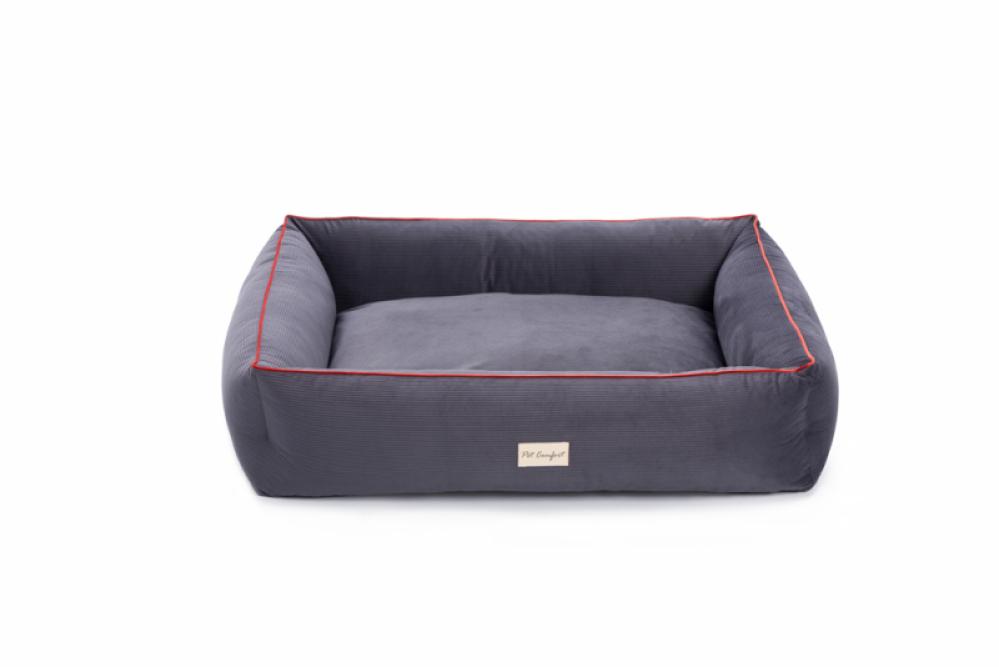 Pet Comfort Golf Vita 01 L Büyük Irk İç Mekan Köpek Yatağı Gri