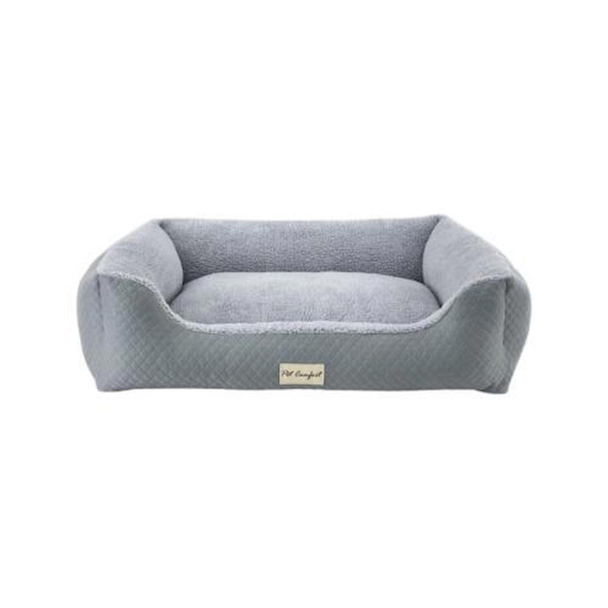 Pet Comfort Bravo Duo Mirinda L Büyük Irk İç Mekan Köpek Yatağı Gri