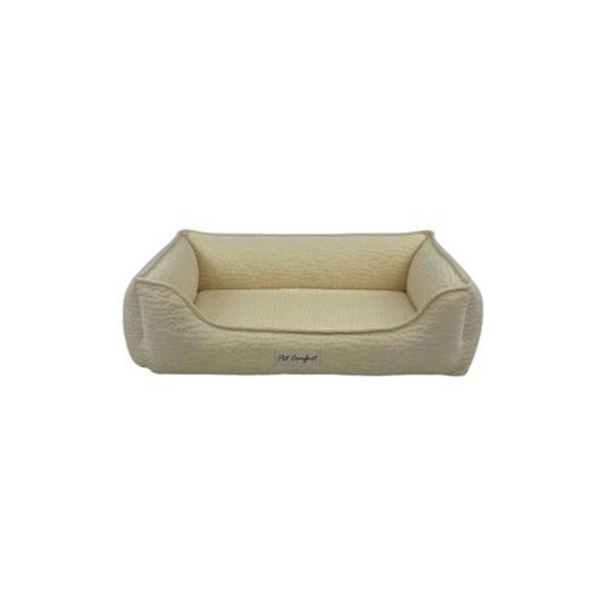 Pet Comfort Bravo Siena M Ortopedik Orta Irk İç Mekan Köpek Yatağı Ekru