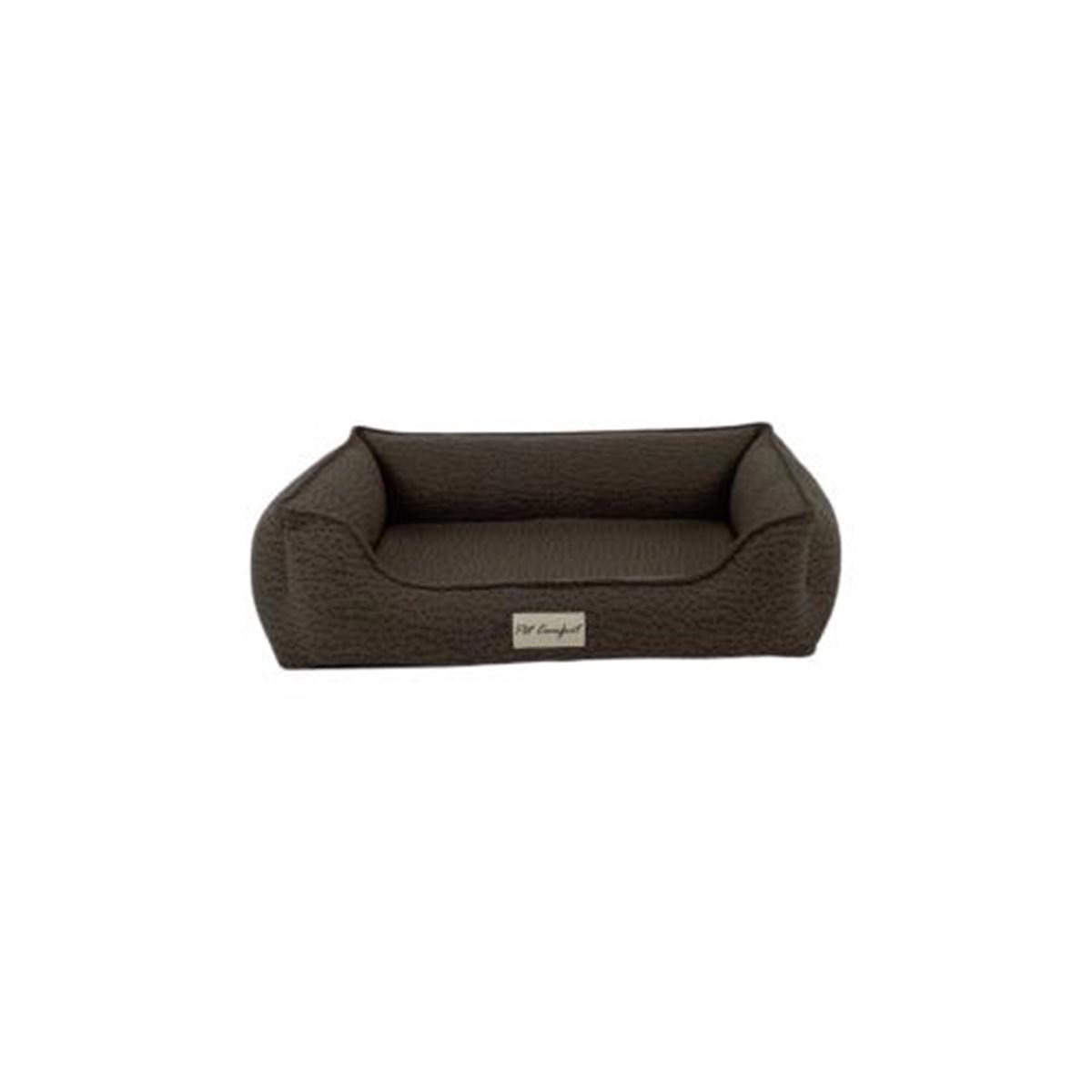 Pet Comfort Bravo Siena M Ortopedik Orta Irk İç Mekan Köpek Yatağı Kahverengi