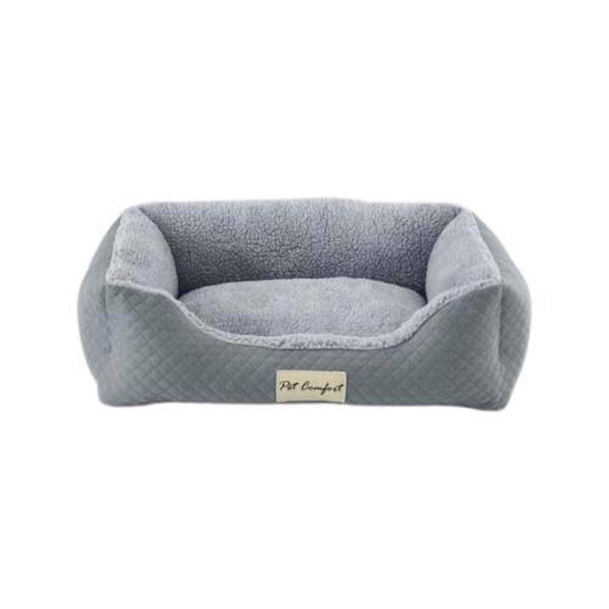 Pet Comfort Bravo Duo Mirinda S Küçük Irk İç Mekan Köpek Yatağı Gri