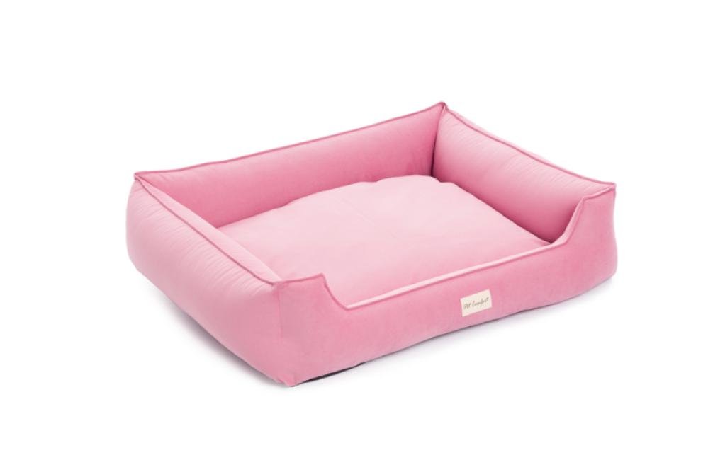 Pet Comfort Delta Leo L Büyük Irk İç Mekan Köpek Yatağı Pembe