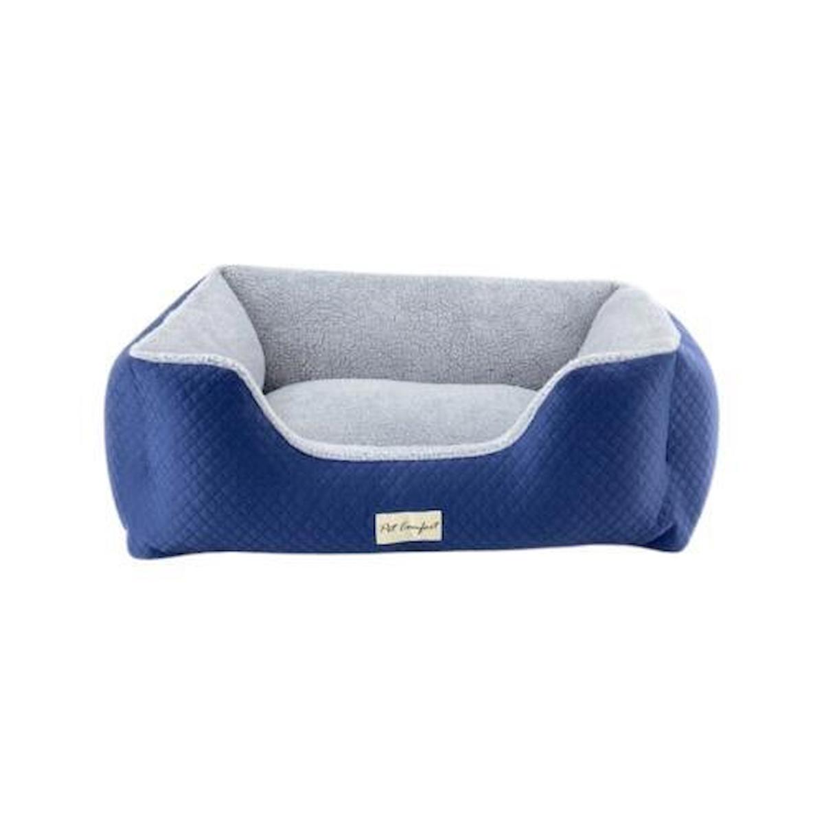 Pet Comfort Echo Mirinda M Orta Irk İç Mekan Köpek Yatağı Gri-Mavi