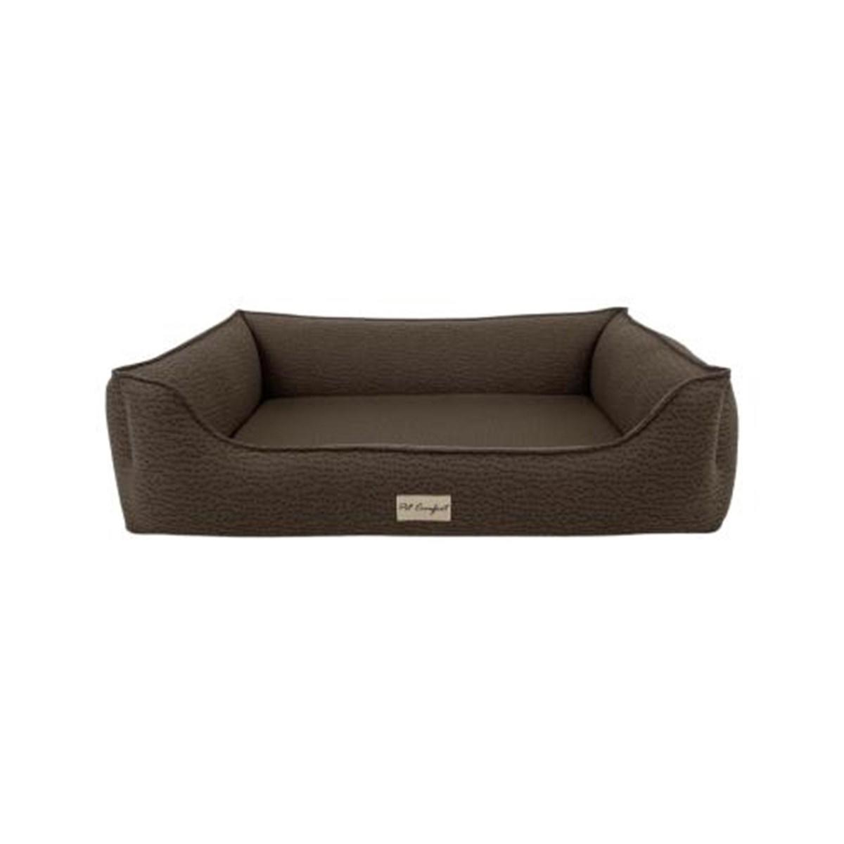 Pet Comfort Bravo Siena XL Ortopedik Büyük Irk İç Mekan Köpek Yatağı Kahverengi