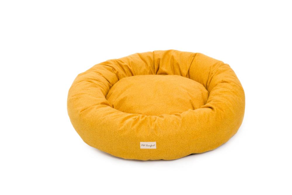 Pet Comfort Hotel Nidus 06 L Büyük Irk İç Mekan Köpek Yatağı Sarı