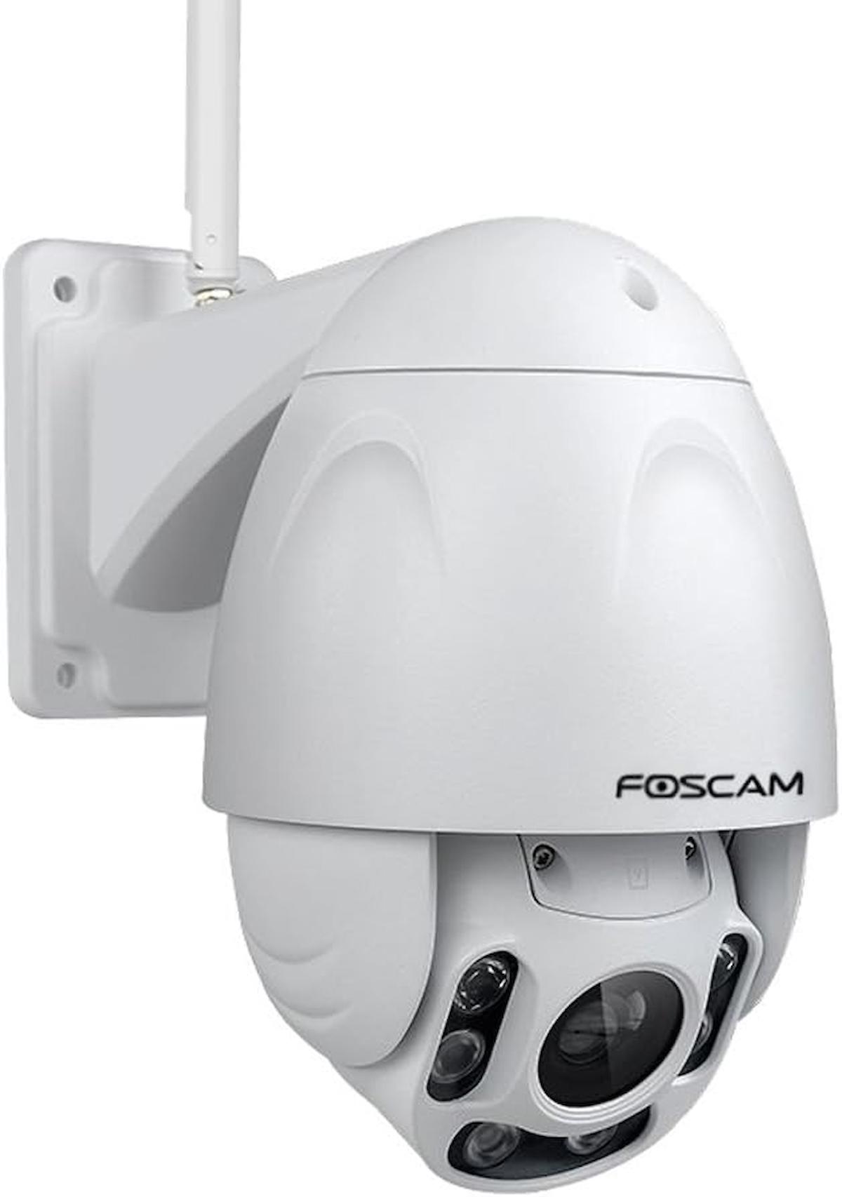 Foscam Analog Mini 1 Kameralı 360 Derece Dönen Gece Görüşlü IP Dış Mekan Kablolu Güvenlik Kamerası