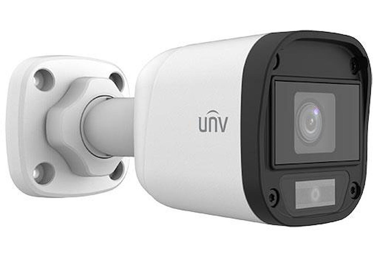 Uniview UAC-B112-F28-W Ethernet Mini 1 Kameralı 360 Derece Dönen Gece Görüşlü İç Dış Mekan Kablolu Güvenlik Kamerası