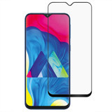 Microsonic Samsung Galaxy M10 Tam Kaplayan Temperli Cam Ekran Koruyucu Siyah