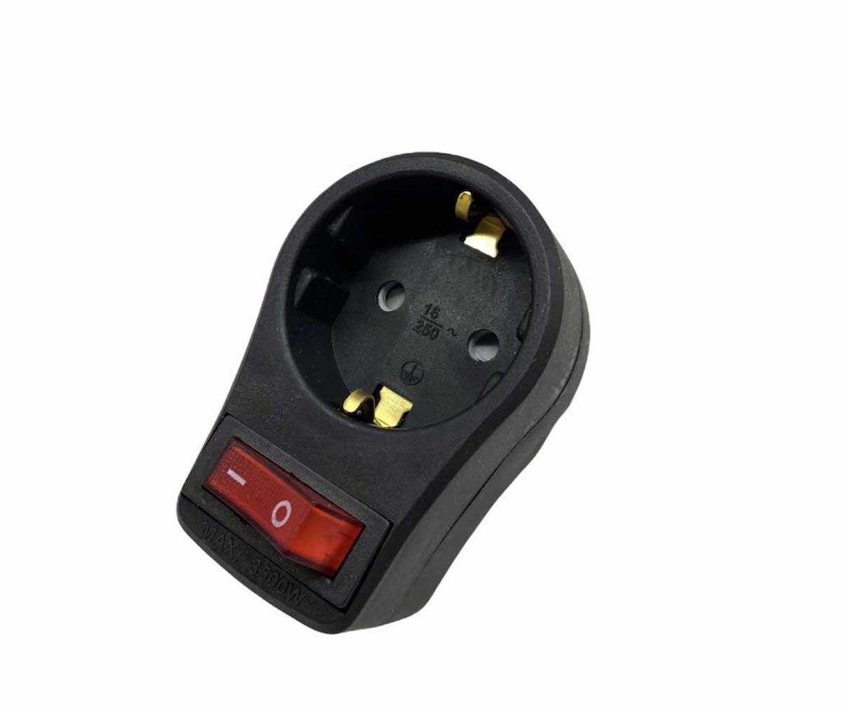 Winboss Tekli Soket Kablosuz Tekli 2500 J Akım Korumalı Priz