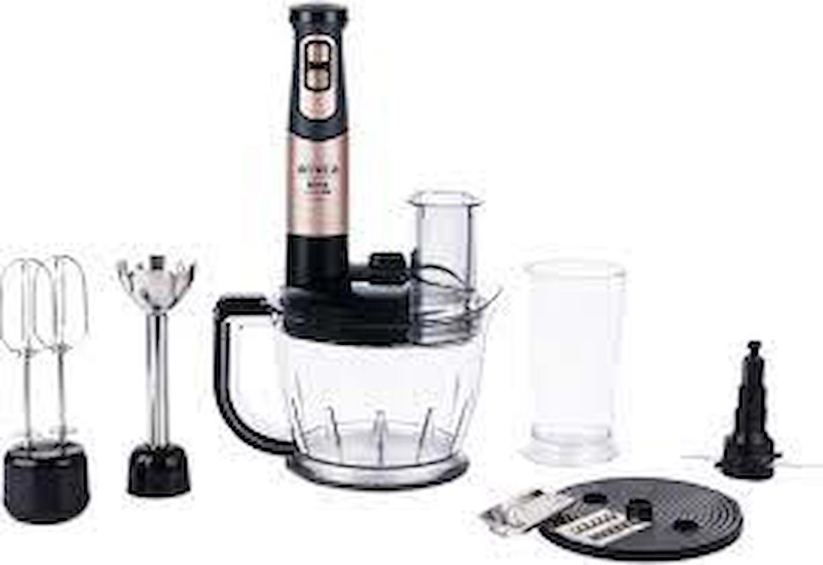 Arnica Gh21800 Diva Pro 1.7 lt Turbolu Çift Bıçaklı Blender Seti Beyaz
