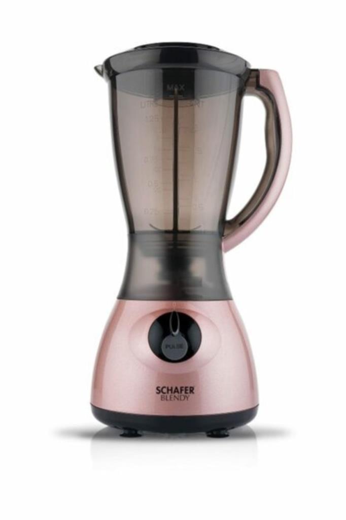 Schafer Blendy 1500 ml Turbolu 4 Bıçaklı Sürahili Blender Rose Gold