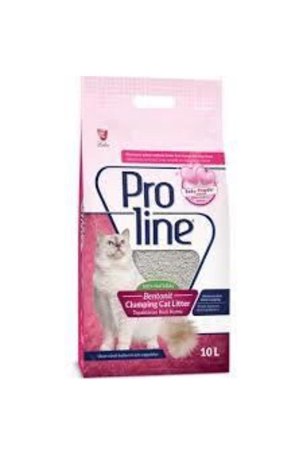 Pro Line Bebek Pudralı Topaklanan Bentonit Kedi Kumu 10 lt