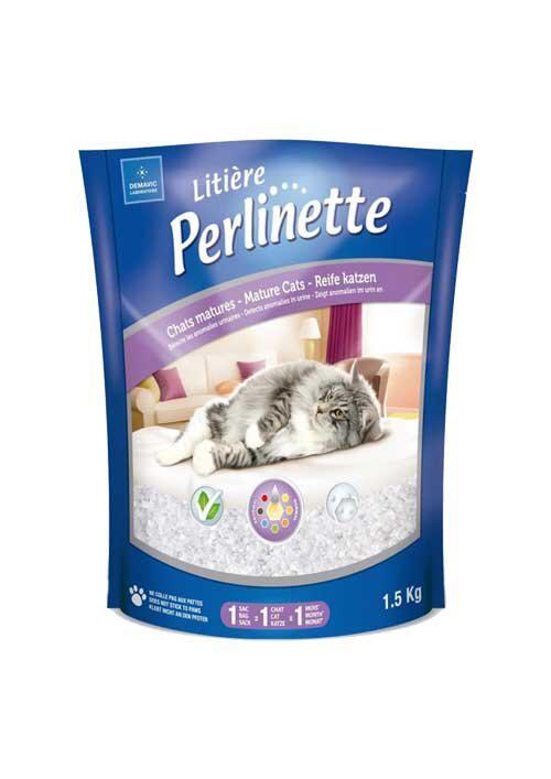 Perlinette Kokusuz İnce Taneli Kristal - Silika Kedi Kumu 1.5 kg