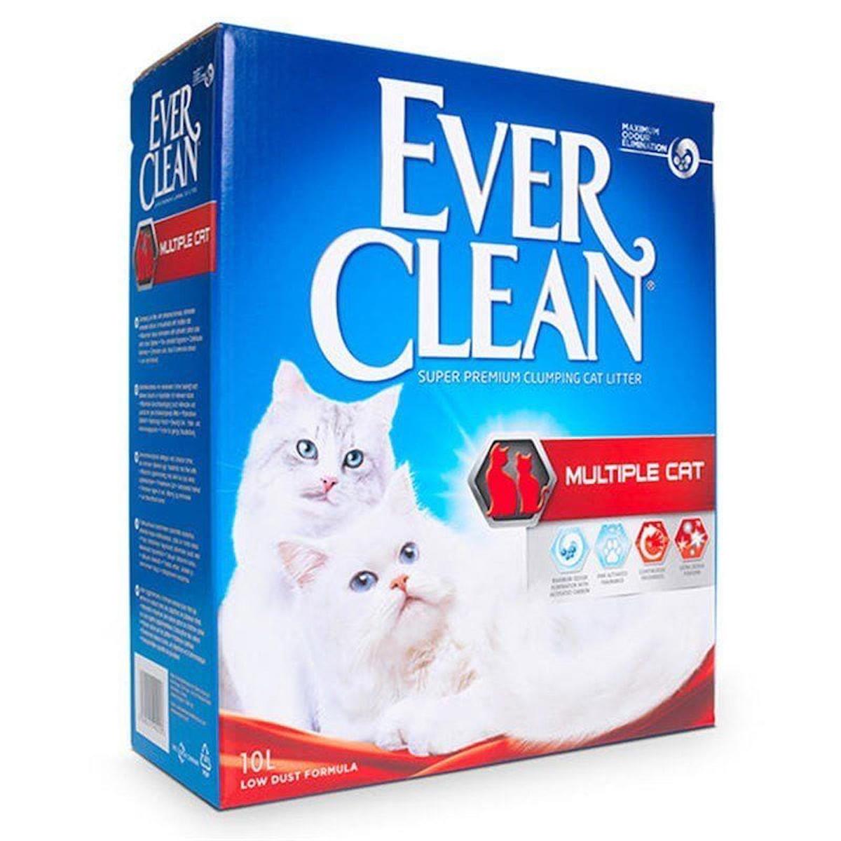 Ever Clean Kokusuz Topaklanan İnce Taneli Aktif Karbonlu Kedi Kumu 10 lt