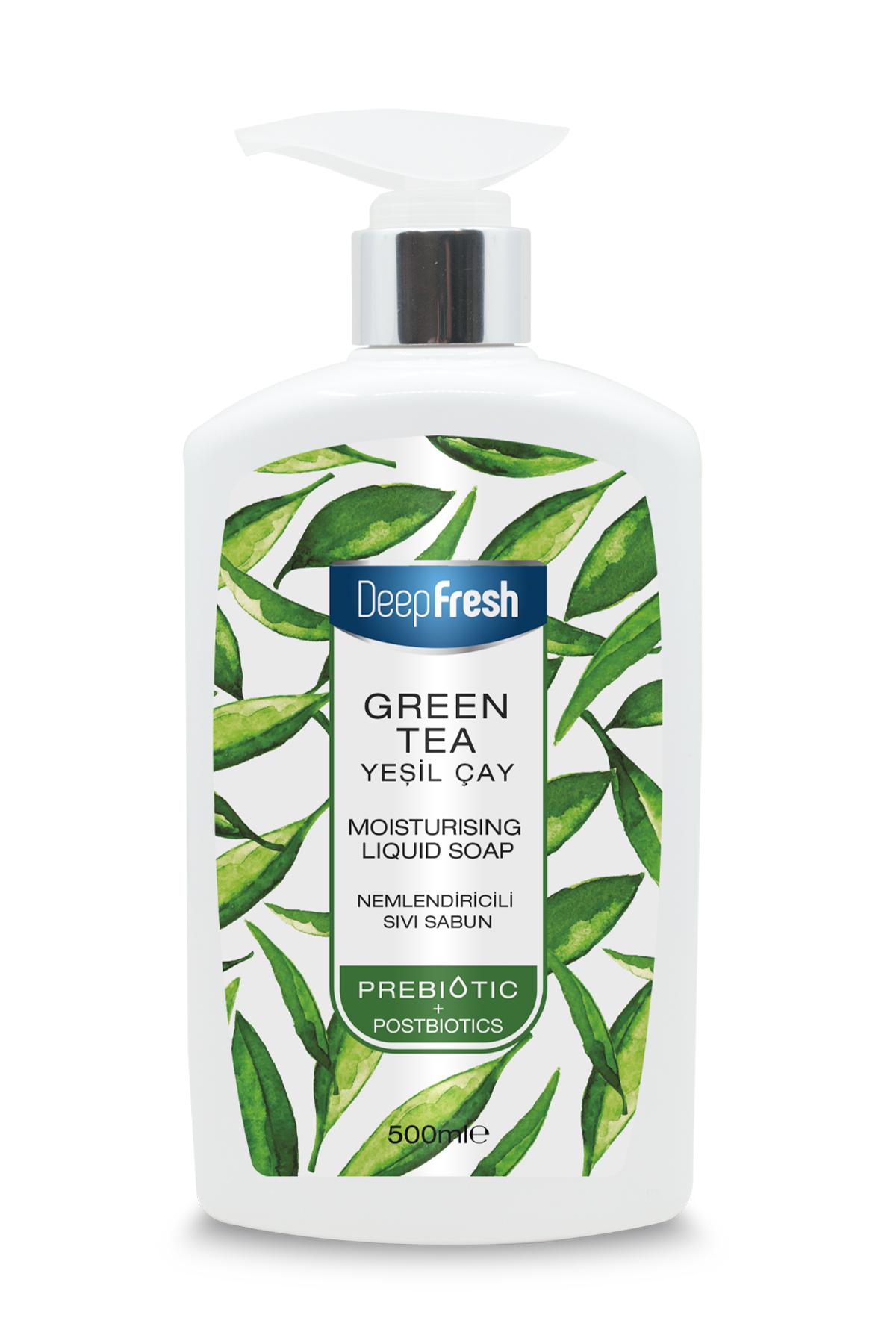 Deep Fresh Yeşil Çay Nemlendiricili Sıvı Sabun 500 ml Tekli